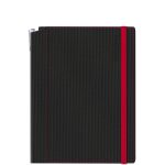 Borneo Dot Black/Red L